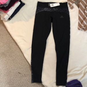 Adidas Mesh Bottom Leggings